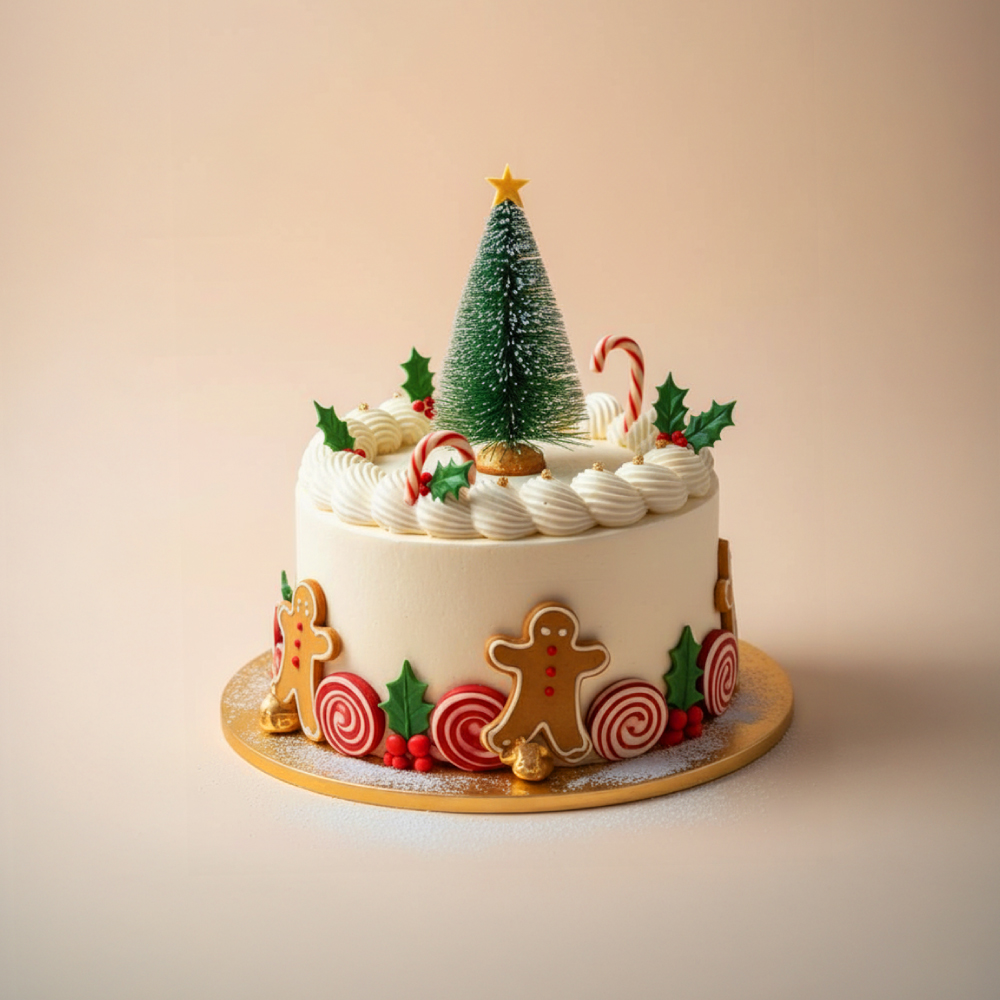 Chocolate-Hazelnut-Xmas-Tree-Cake