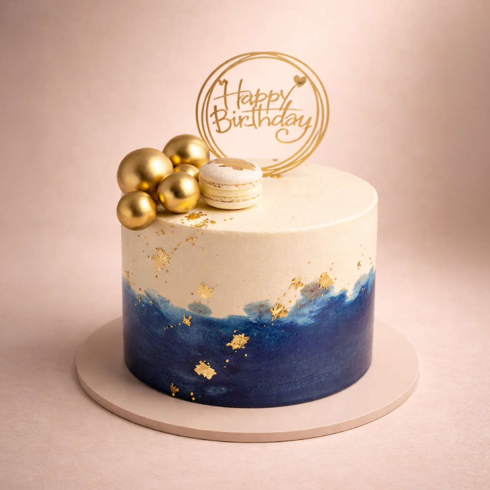 blue-gold-birthday-cake-dubai
